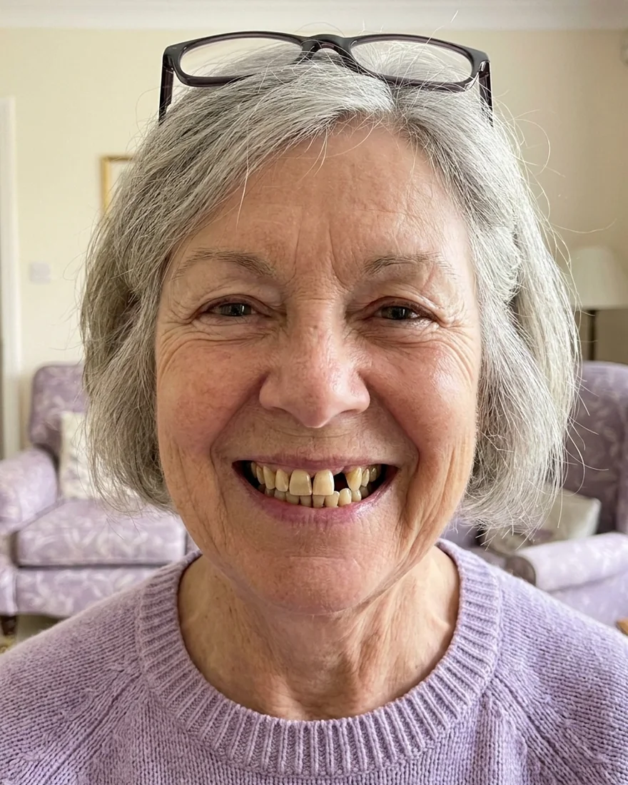 Patient photo before
